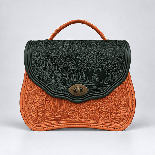 CALYPSO abyss green / cognac
