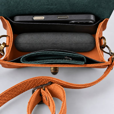 CALYPSO abyss green / cognac
