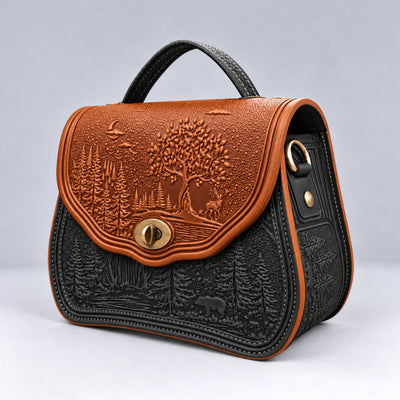CALYPSO cognac / noir