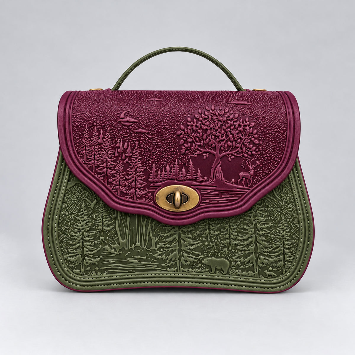 CALYPSO mulberry / olive
