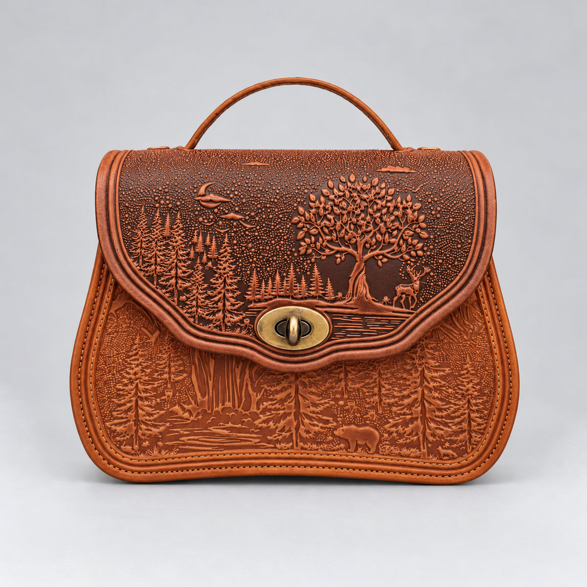 CALYPSO russet / cognac
