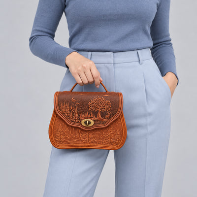 CALYPSO russet / cognac