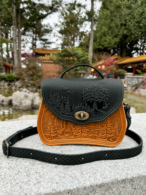 CALYPSO abyss green / cognac