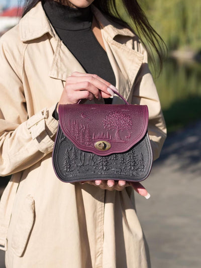 CALYPSO mulberry / noir