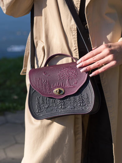 CALYPSO mulberry / noir