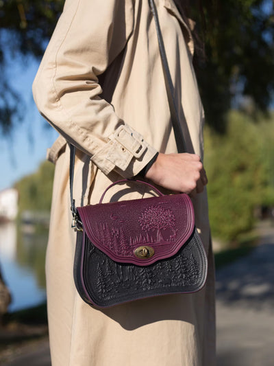 CALYPSO mulberry / noir