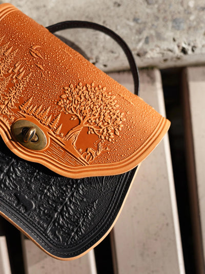 CALYPSO cognac / noir