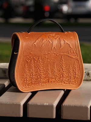 CALYPSO cognac/black