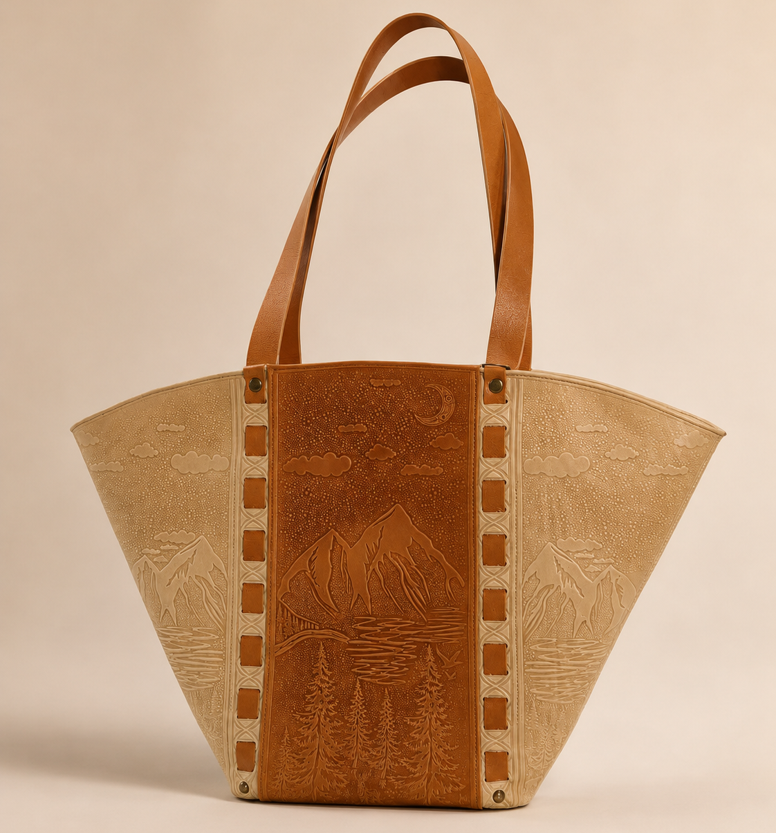 CAMELLIA cognac/ivory
