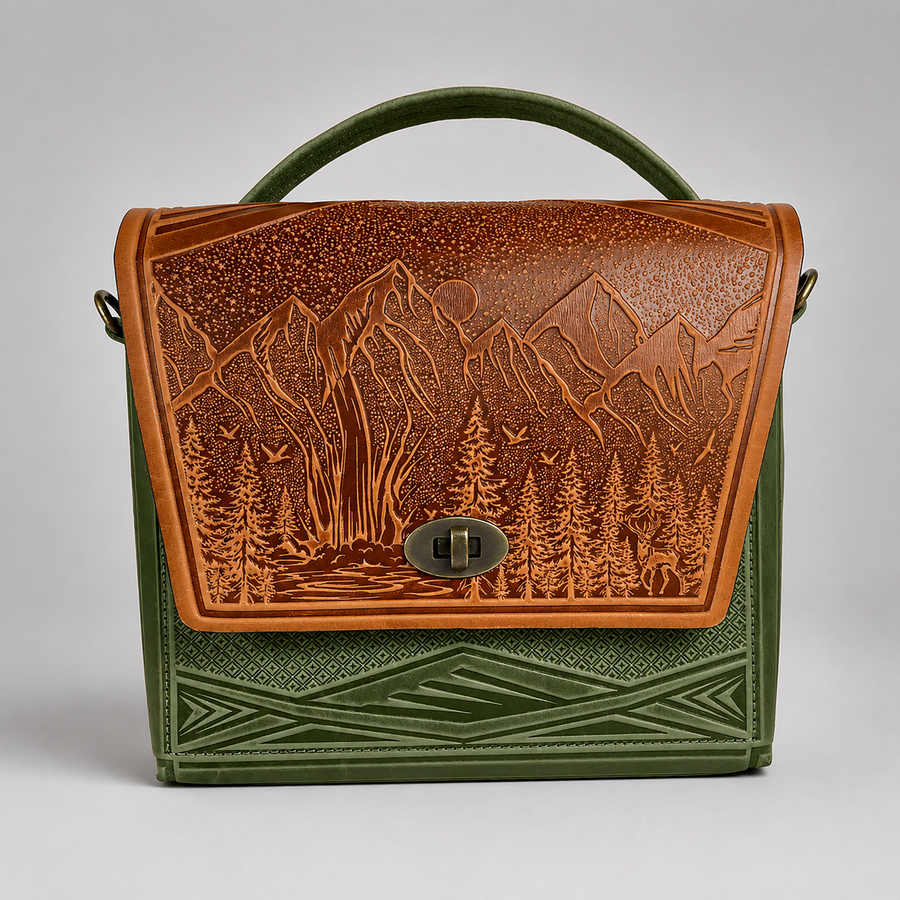 MONTIA russet/olive