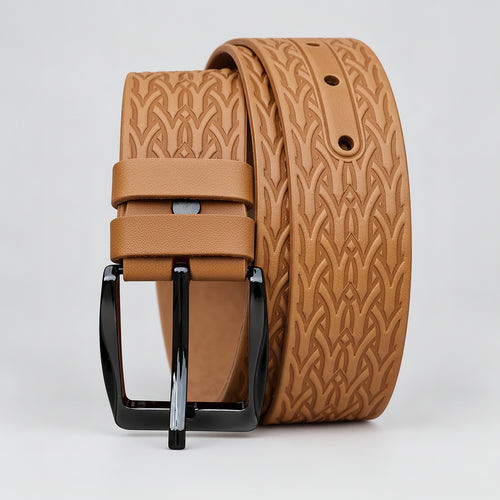 CHEVRON cognac