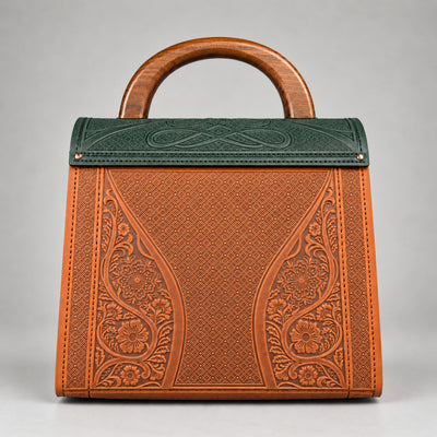 DIAMANTIS abyss green / cognac