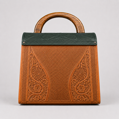 DIAMANTIS abyss green / cognac
