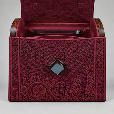 DIAMANTIS burgundy