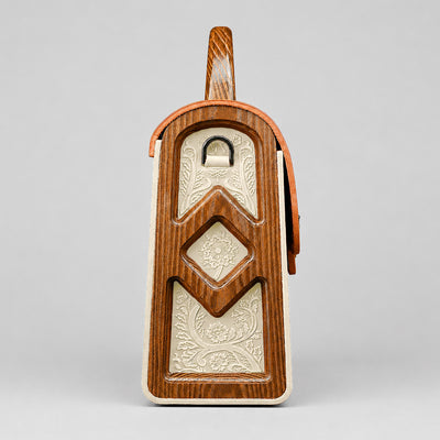 DIAMANTIS cognac / ivory