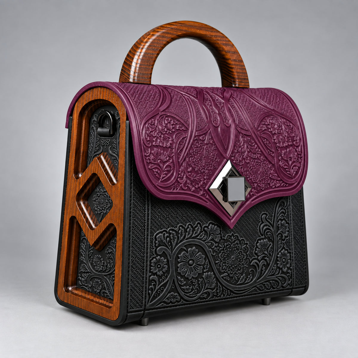 DIAMANTIS mulberry / noir