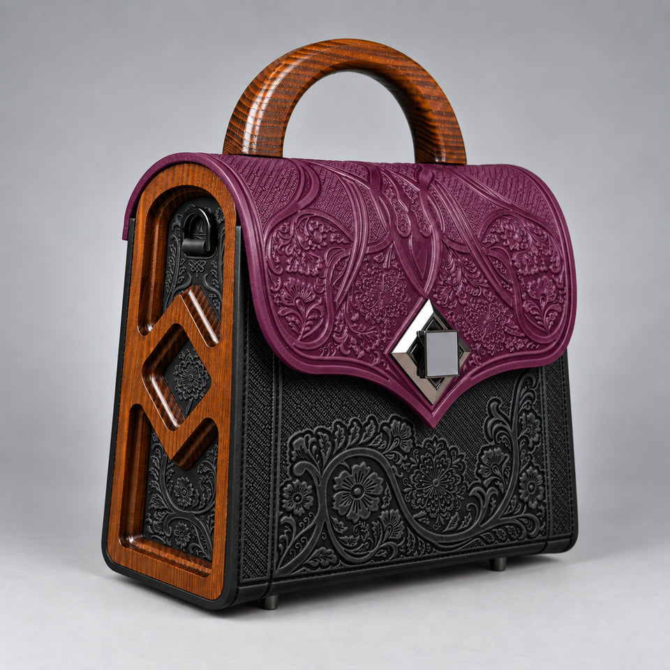 DIAMANTIS mulberry / noir