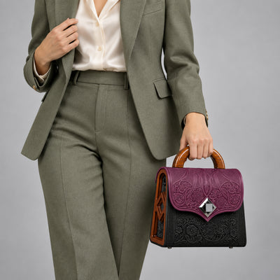 DIAMANTIS mulberry / noir