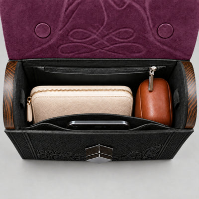 DIAMANTIS mulberry / noir