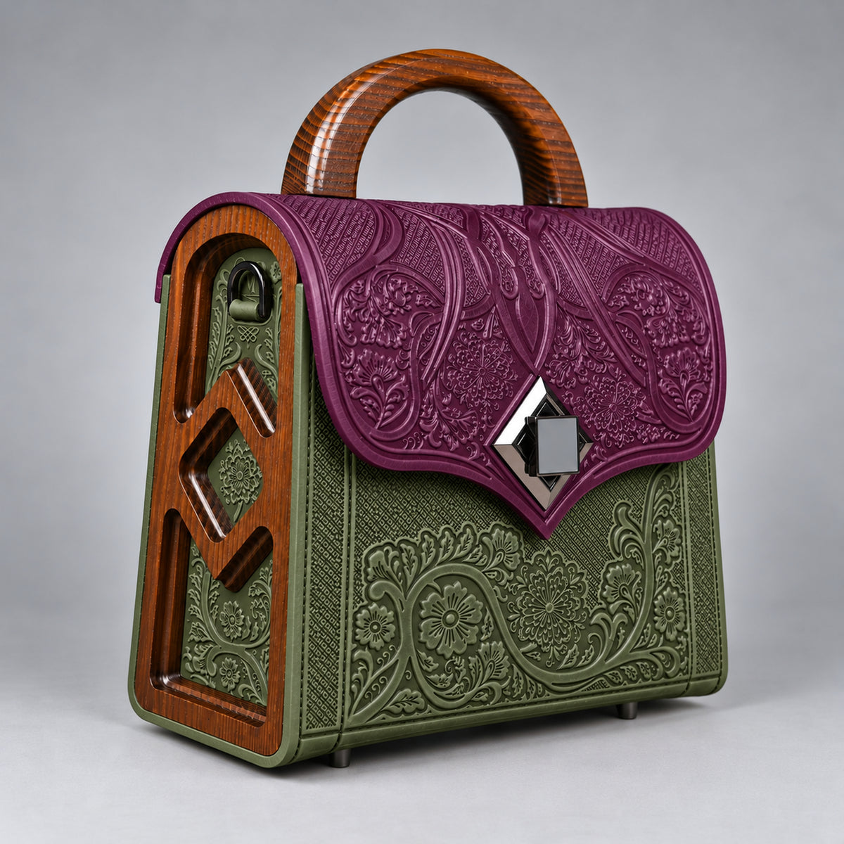 DIAMANTIS mulberry / olive