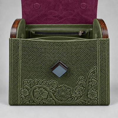 DIAMANTIS mulberry / olive