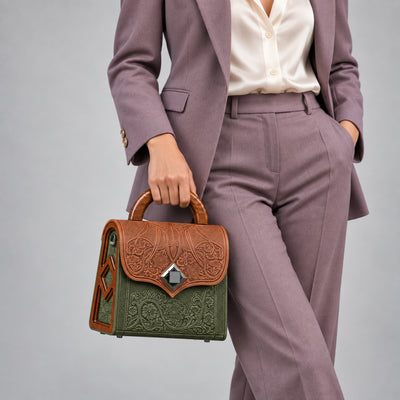 DIAMANTIS russet / olive