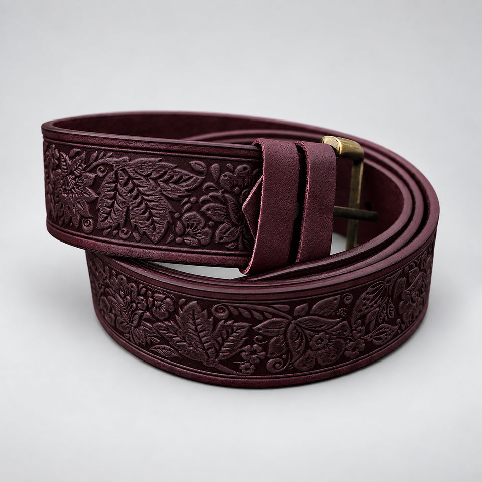 FLORA burgundy