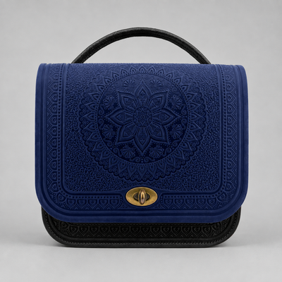 HELIANTHUS navy / noir
