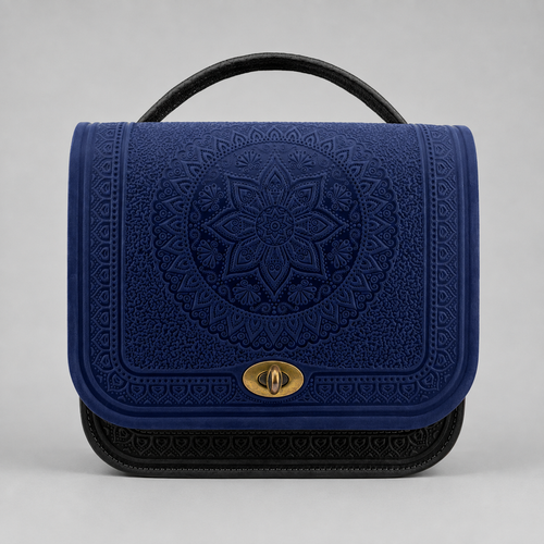 HELIANTHUS navy / noir