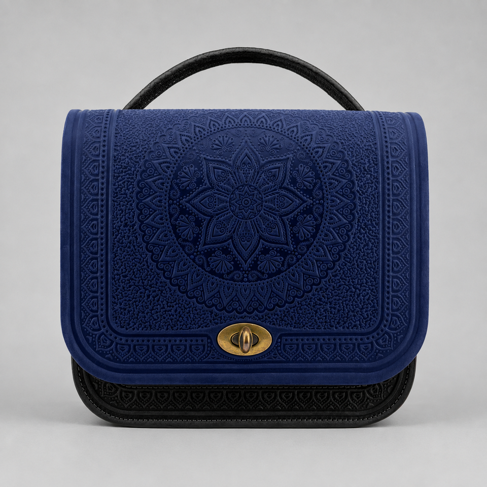 HELIANTHUS navy / noir