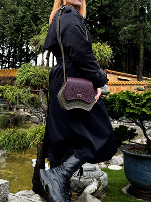 TULIPA purple/olive