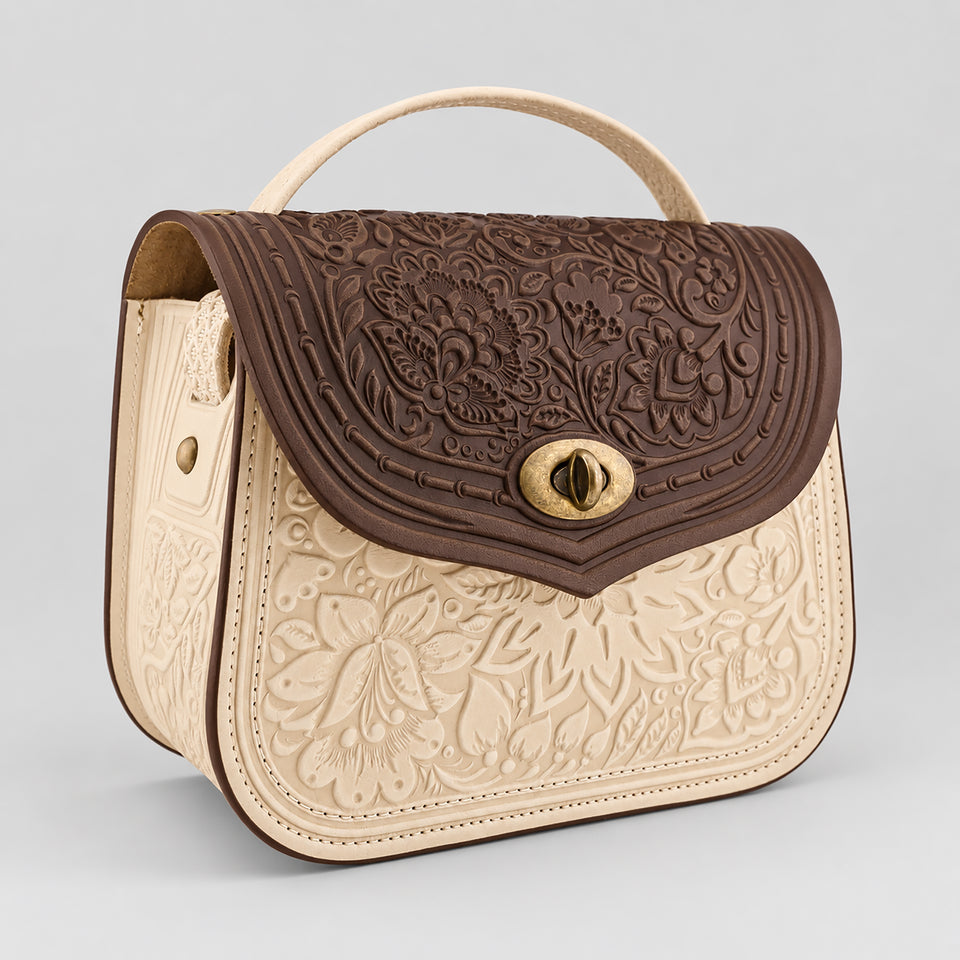 LOTUS brown / ivory