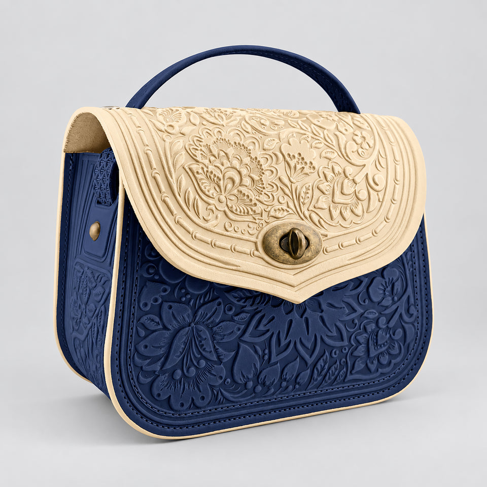LOTUS ivory / navy