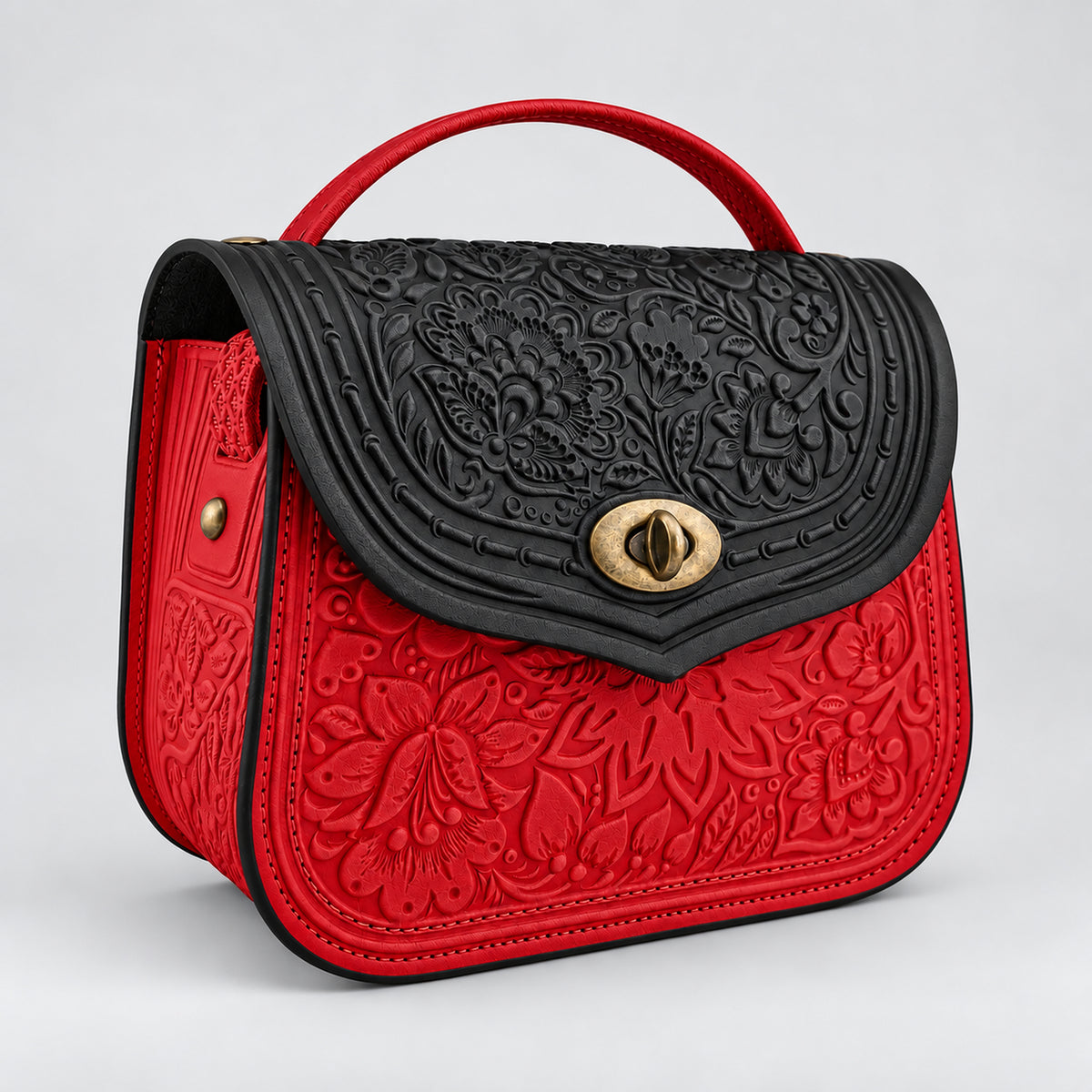 LOTUS noir / scarlet