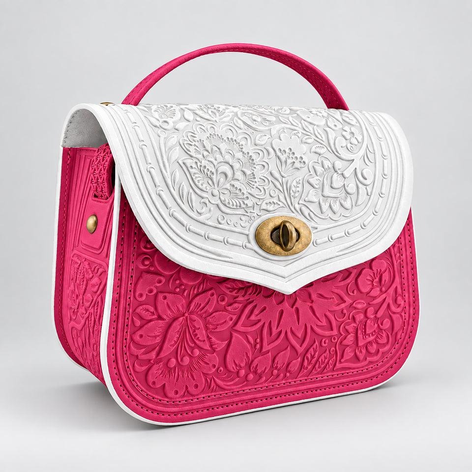 LOTUS porcelain / fuchsia
