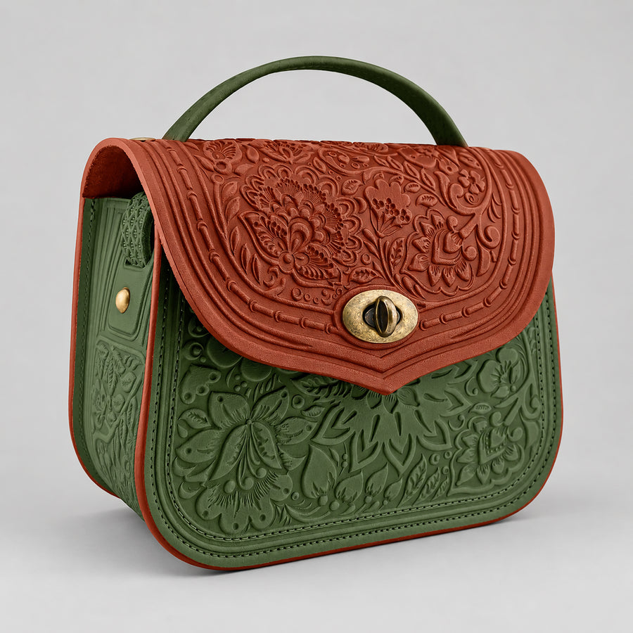 LOTUS russet / olive