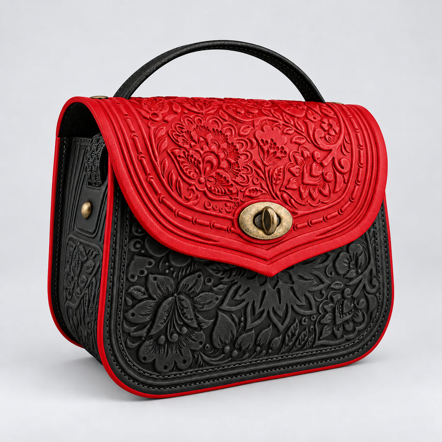 LOTUS scarlet / noir