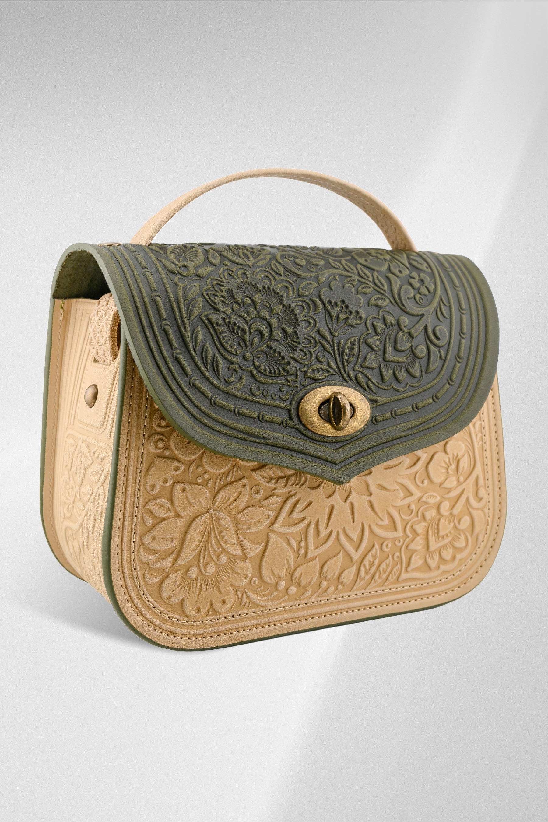 LOTUS brown/ivory