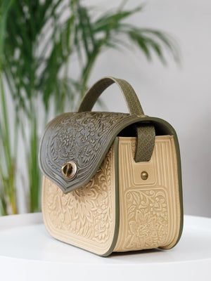 LOTUS olive/ivory