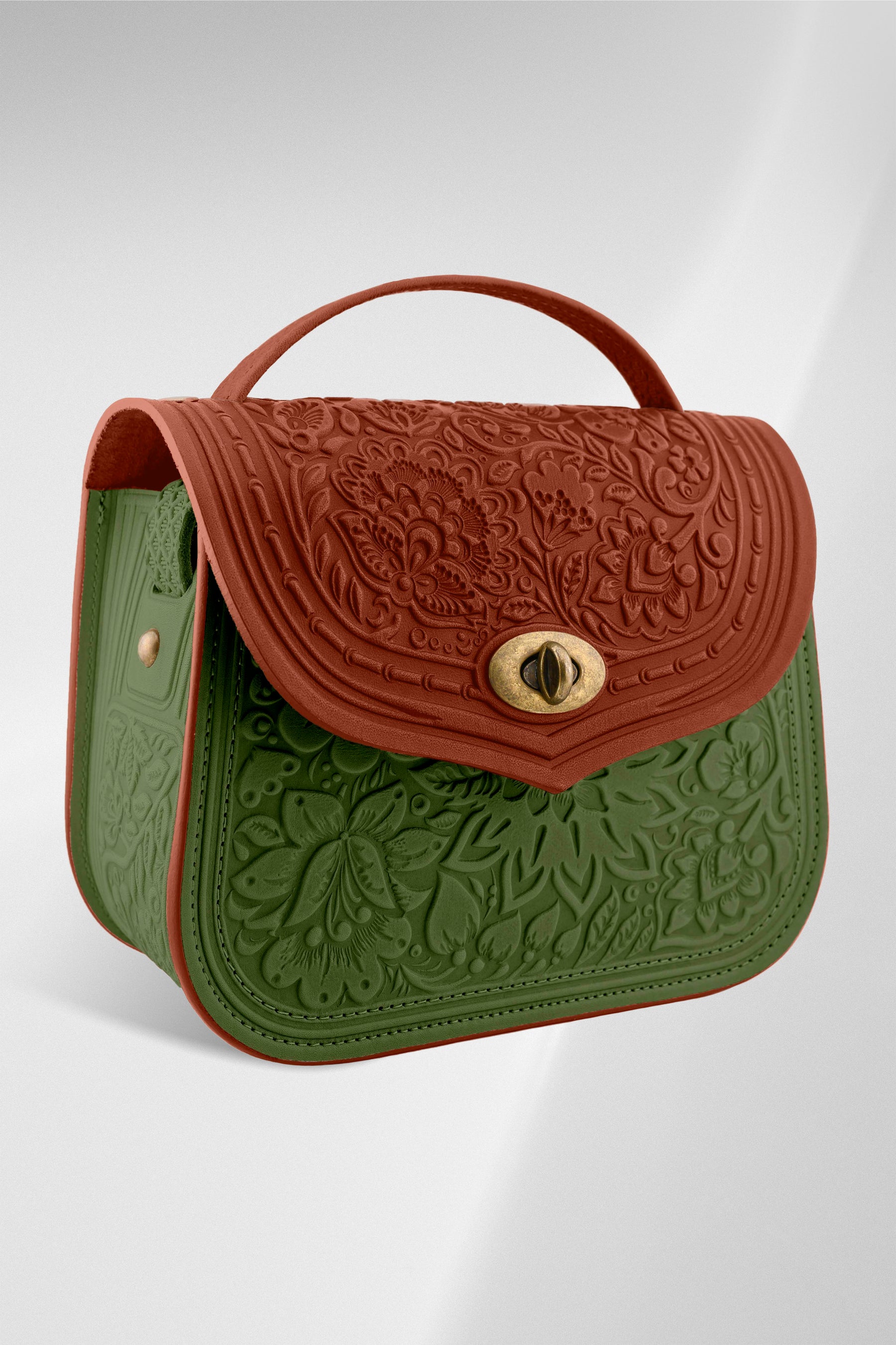 LOTUS russet/olive