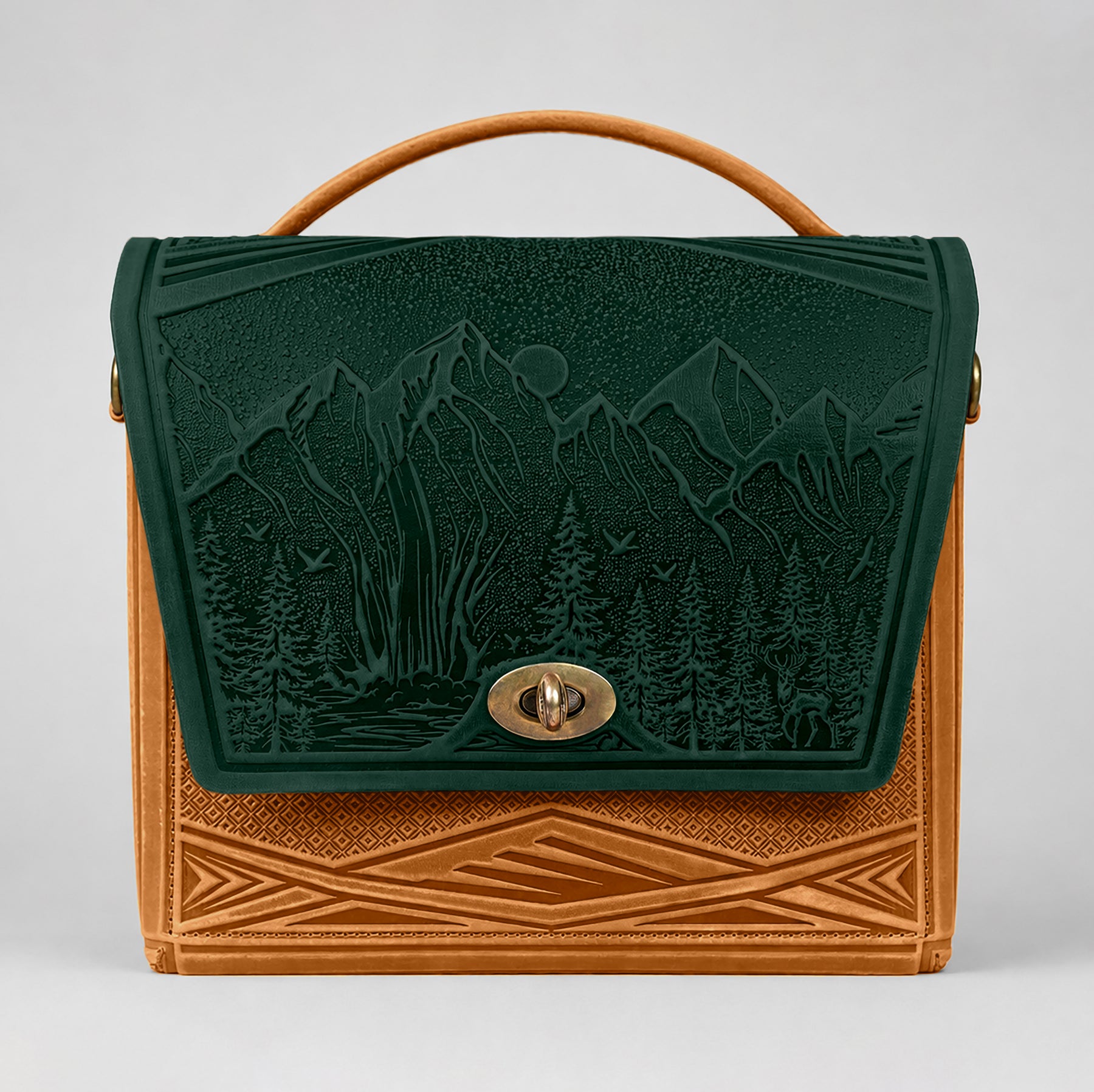 MONTIA abyss green / cognac