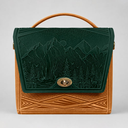 MONTIA abyss green / cognac