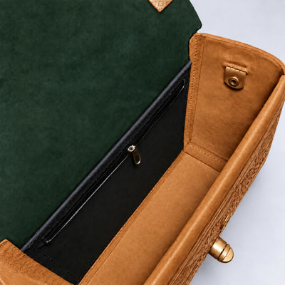 MONTIA abyss green / cognac