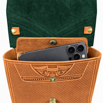 MONTIA abyss green / cognac