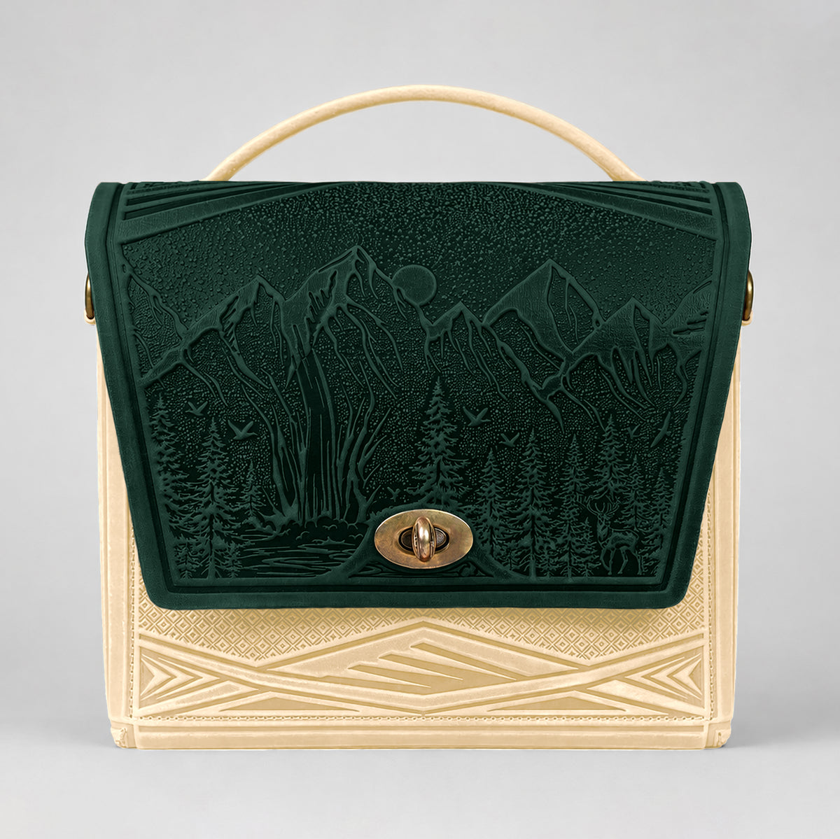 MONTIA abyss green / ivory