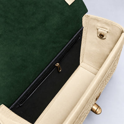 MONTIA abyss green / ivory