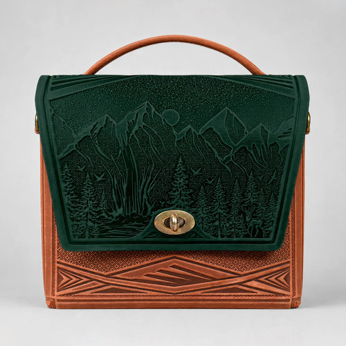 MONTIA abyss green / russet