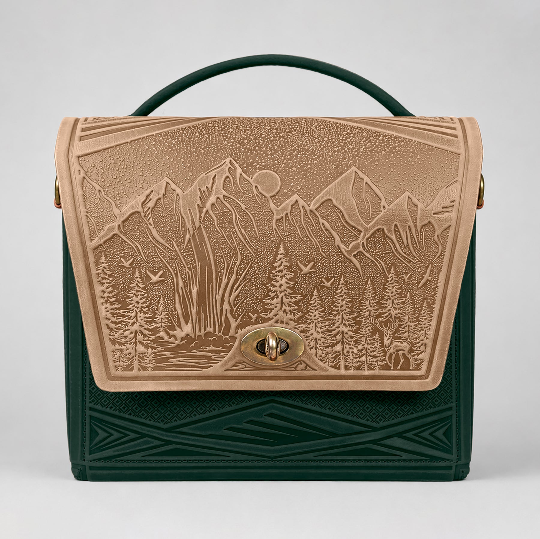 MONTIA beige / abyss green