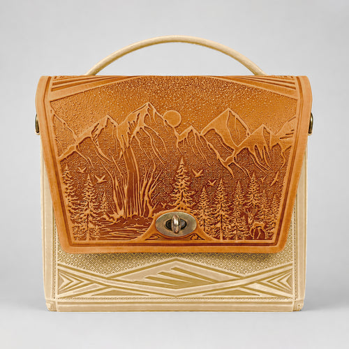 MONTIA cognac / ivory