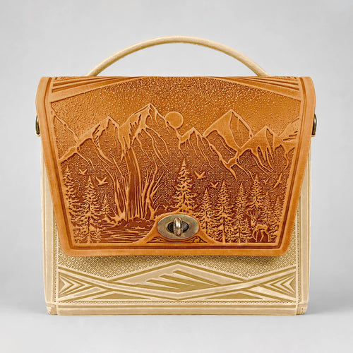 MONTIA cognac / ivory